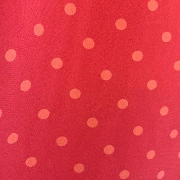 Jones & Co Faux Wrap Polka Dot Dress - Size Medium - Picture 7 of 13